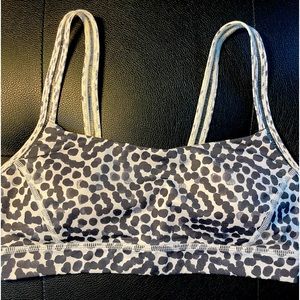 NWOT Lululemon Cheetah print sports bra